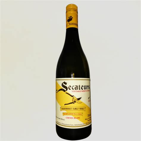 Secateurs Chenin Blanc Aa Badenhorst Bottle Jug Dept