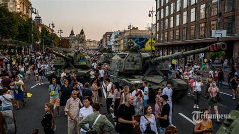 Ukraina Peringati Hari Kemerdekaan Di Tengah Ketakutan Serangan Kedua