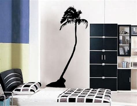 Tall Palm Tree Vinyl Wall Decal Wall Decals Vinyl Wall Decals