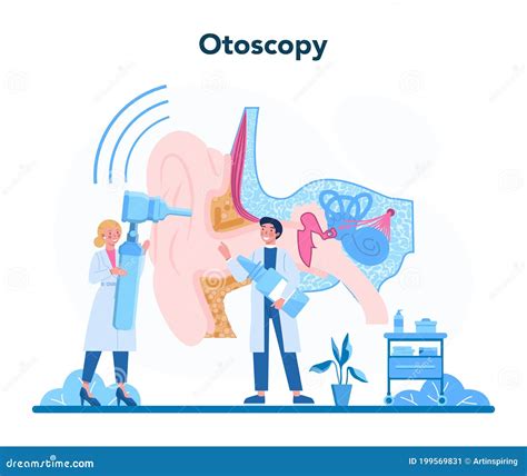 Otorhinolaryngologist Concept Healthcare Concept Idea Of Ent Stock