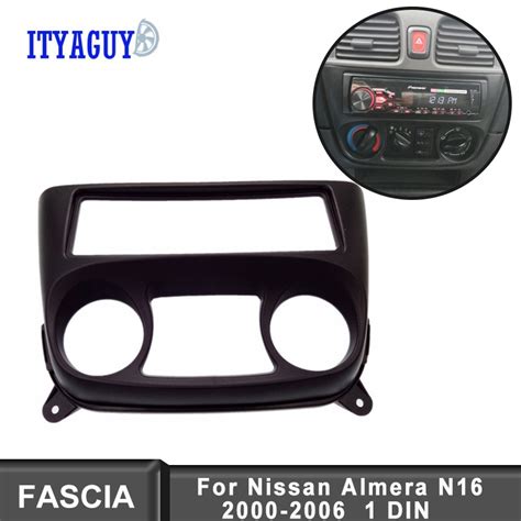 1 Din Car Radio Fascias Fit For NISSAN Almera N16 2001 2006 DVD Stereo