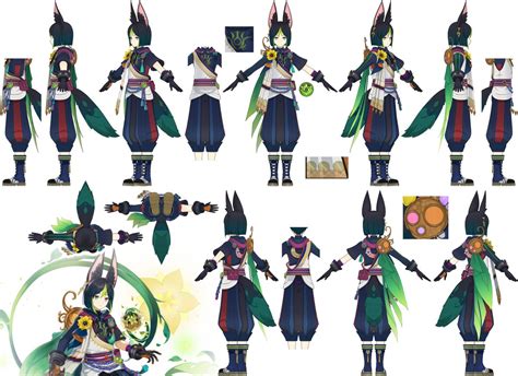 Archive On Twitter RT DragaliaArchive Model References For Tighnari