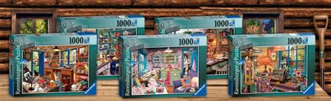 Ravensburger The Cosy Shed 1000 Piece Version Of Cozy Retreat Jigsaw