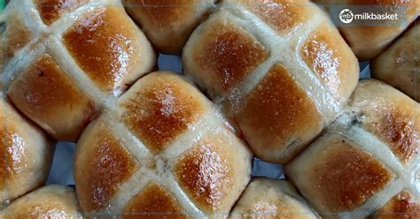 The Best Homemade Eggless Hot Cross Buns Recipe For Easter The Milkbasket Blog