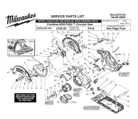 Buy Milwaukee 2730-20-(F31A) Replacement Tool Parts | Milwaukee 2730-20 ...