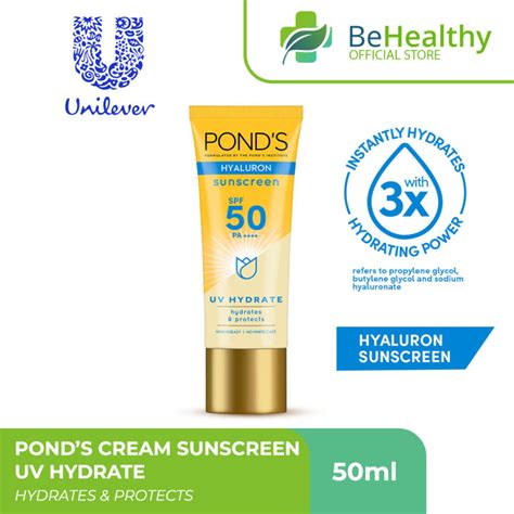 Ponds Cream Sunscreen Uv Hydrate 50ml Lazada Ph
