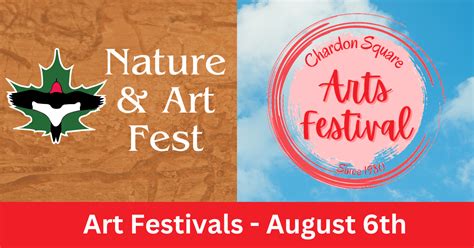 2 Art Festivals Nature And Art Fest Chardon Arts Festival Geauga News