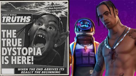 NEW ALBUM CONFIRMED BY TRAVIS SCOTT RETURNS HIS SKIN TO FORTNITE FOR