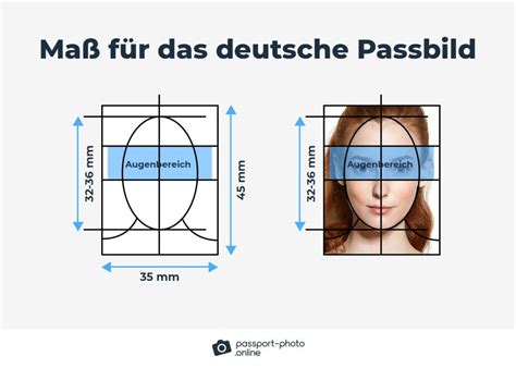 Passbild Format Größe Maße Einfach Erklärt