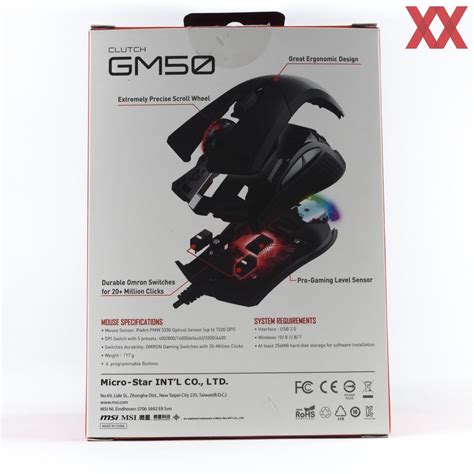 Тест и обзор: MSI Clutch GM50 - легкая мышь для шутеров - Hardwareluxx ...