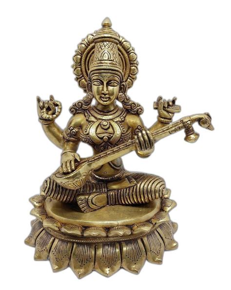 Goddess Saraswati Brass Idol At Rs Piece