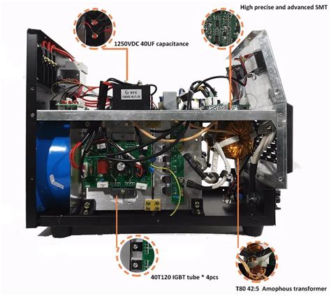 3phase 380v 400a Professional Industrial Heavy Duty Stocked Hf Mma Igbt