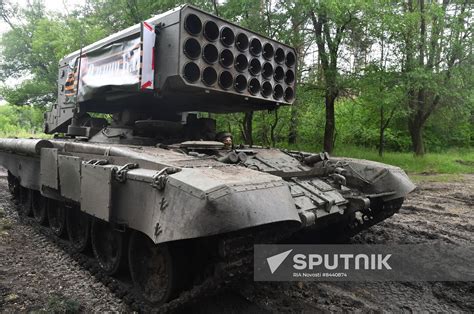 Russia Ukraine Military Operation Thermobaric Rocket Launcher Sputnik