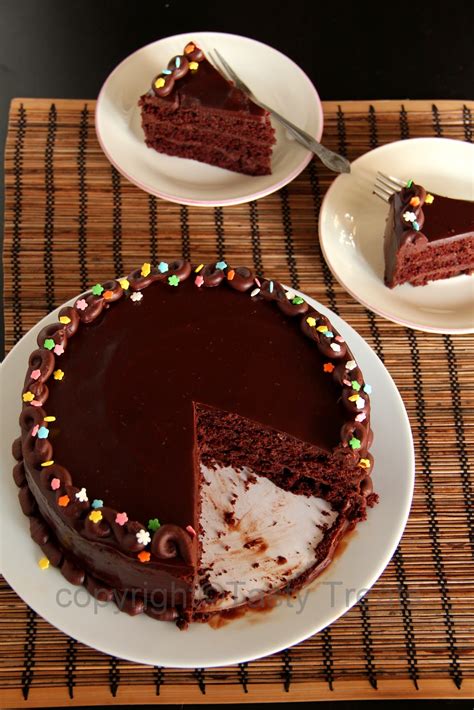 Tasty Treats Chocolate Truffle Cake For My Birthday