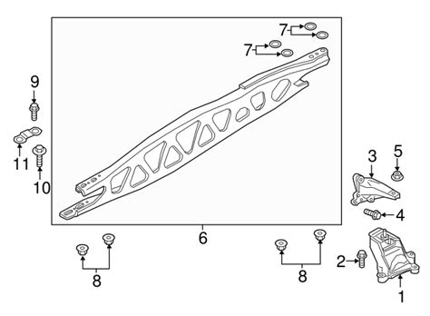 Nd5j39021 Mount Bracket 2016 2023 Mazda MX 5 Miata AutoNationParts