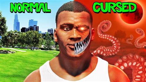 Going To The CURSED Side Of GTA 5 Cursed Franklin YouTube