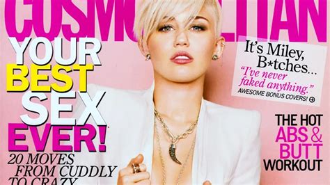 Miley Cyrus Topless Pour Un Magazine Photos