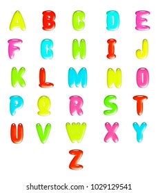 Birthday Font Colorful Celebration Font Stock Illustration 1029129541 | Shutterstock