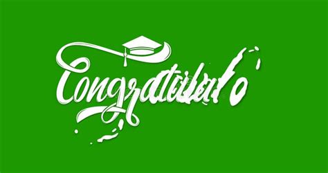 Congratulations Red Color 3d Text Cylinder Kinetic Looping Motion Stock