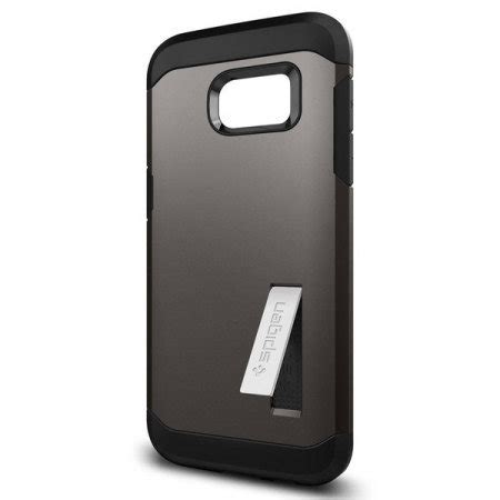 Spigen Tough Armor Samsung Galaxy S Edge Case Gunmetal