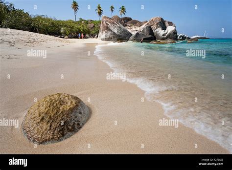 The Baths Virgin Gorda British Virgin Islands Caribbean Stock Photo