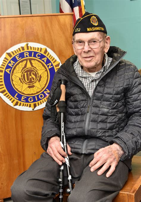 Bi Man Honored For Serving 70 Years With American Legion Bainbridge Island Review