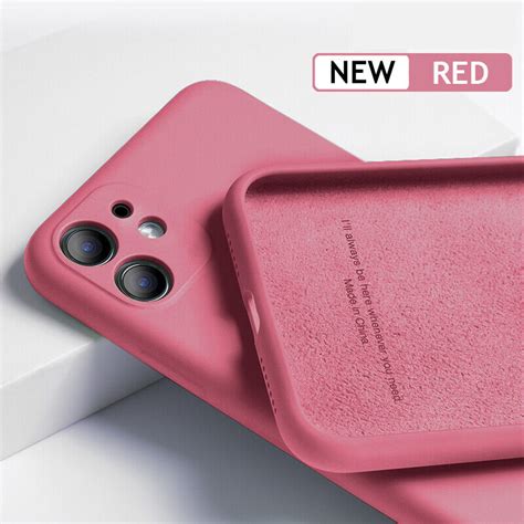 13 Colors Liquid Silicone Case Cover For Iphone 15 14 13 12 Pro Max 11