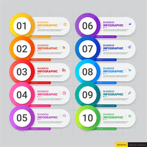 Process infographic template 3802985 Vector Art at Vecteezy