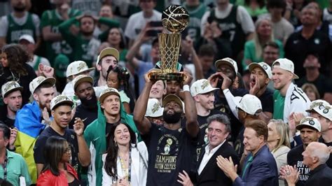 Boston Celtics campeón de la NBA cómo quedó la tabla histórica de