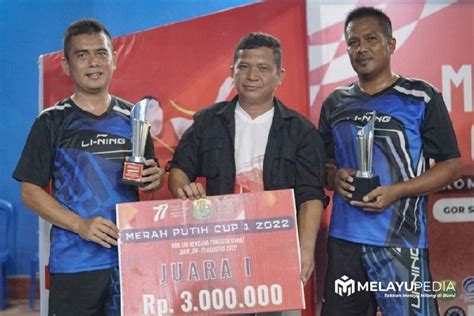 Kurniawan Diki Sabet Juara Pertama Turnamen Bulutangkis Merah Putih Cup