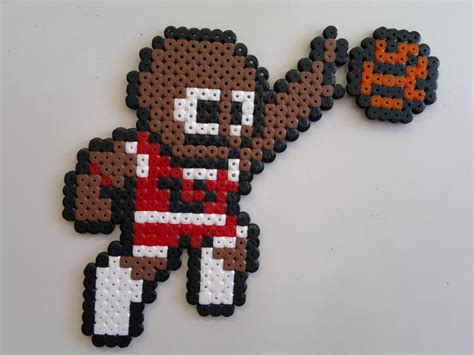 Michael Jordan Perler Beads Designs Pearl Beads Pattern Perler Bead