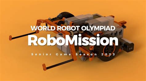 WORLD ROBOT OLYMPIAD RoboMission Senior Game Season 2023 Robotta