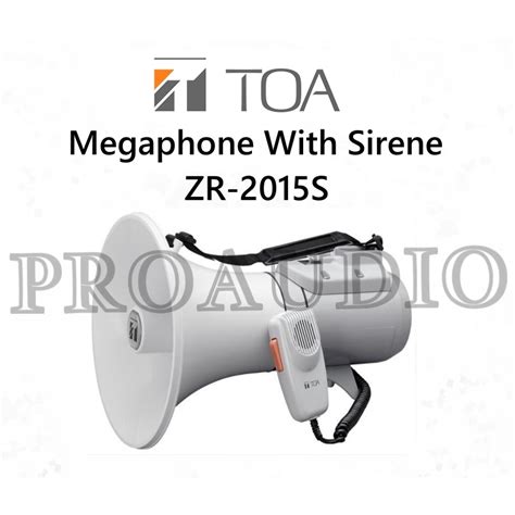 Jual Megaphone Speaker Toa Demo Portable Model Zr S Zr S