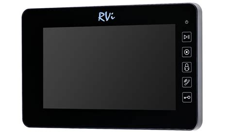 Видеодомофоны RVi Видеодомофон RVi-VD7-22 (черный корпус)
