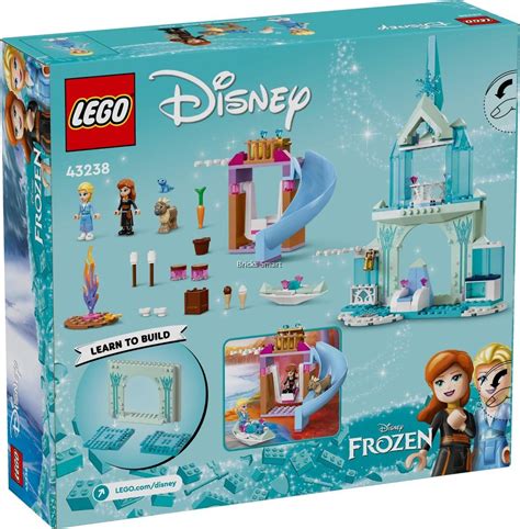 Lego 43238 Disney Elsa Frozen Castle Building Toy Set