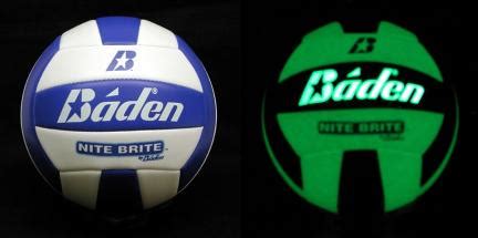 Baden Official Nite Brite Glow Volleyballs Volleyball Equipment And Gear