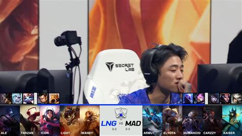 Lol Lng Esports Vs Mad Lions Worlds Group Stage Recap