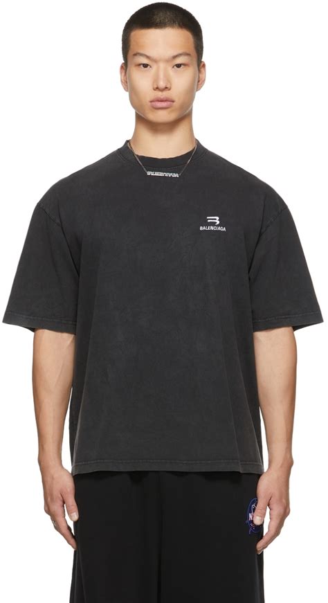 Balenciaga Medium Fit Sporty B T Shirt Balenciaga