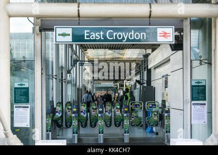 East Croydon British Railway Station Croydon London England UK Stock Photo - Alamy