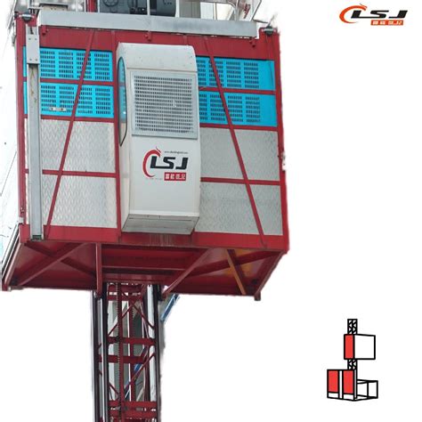 Sc200 Hoist With Safety Device Building Hoist Construction Lift China