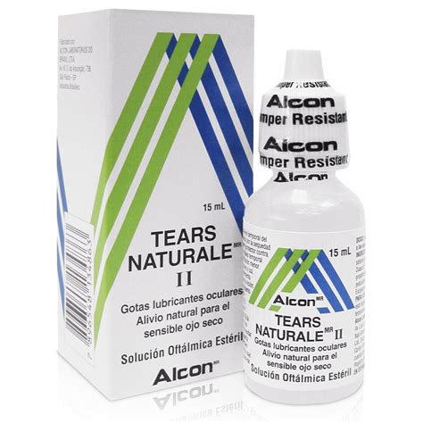 Tears Natural II Dextran 0 3 Solución Oftalmica 15 mL Cruz Verde