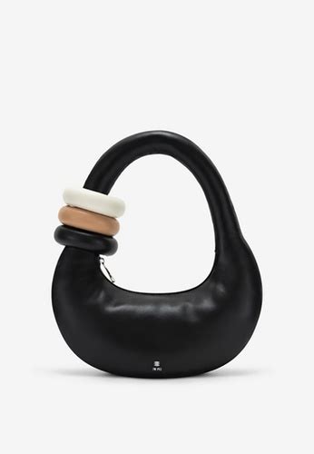JW PEI JW Pei Abacus Shoulder Bag - Black | ZALORA Philippines