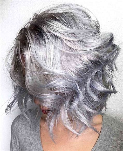 38 Incredible Silver Hair Color Ideas In 2018