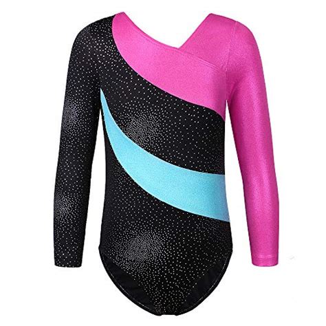 Tfjh E Sparkle Leotard For Girls Gymnastics Athletic Dancing Clothes