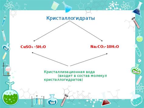 Растворение Кристаллогидраты