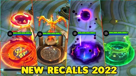 New Recall Effects Elimination Effects Spawn And Notification