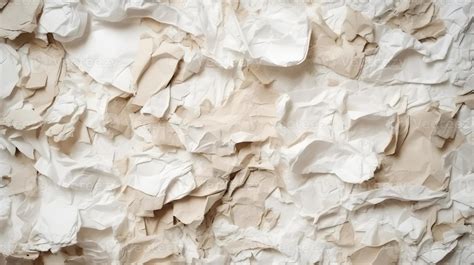 Rough White Recycled Paper Texture Close Up Stock Photo At