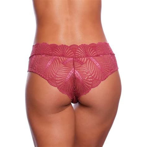 Calcinha Em Renda Beatriz Patitex Pink Lingerie