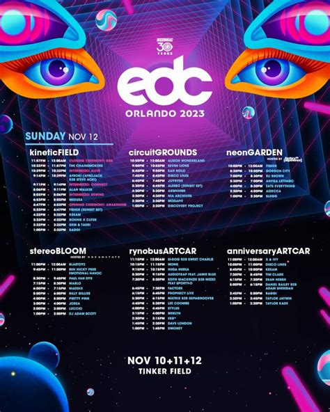 EDC Orlando 2023 Set Times, Festival Map, and Essential Info | EDM Identity