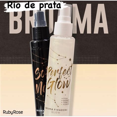 Bruma Fixadora De Maquiagem Soft Matte Ruby Rose Shopee Brasil